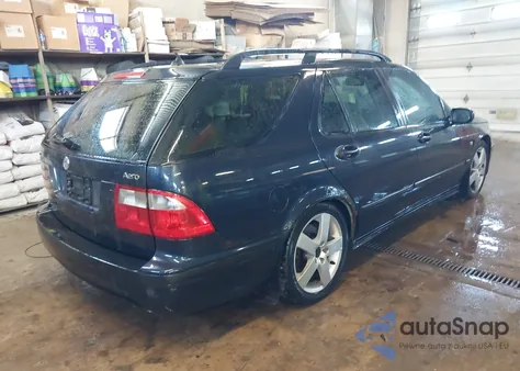 2004 Saab 9-5 Aero from USA, damaged, VIN YS3EH59G643006328